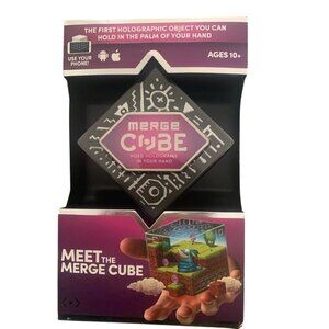 NWT MERGE CUBE, HOLOGRAMS IN PALM‎ OF YOUR HAND